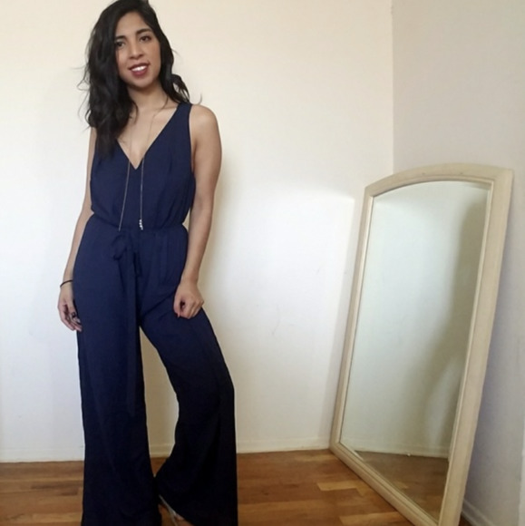 Navy Jumpsuits